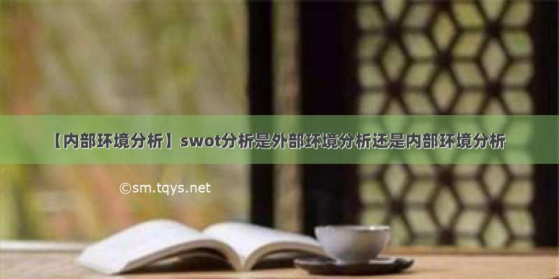 【内部环境分析】swot分析是外部环境分析还是内部环境分析