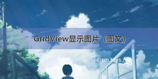 GridView显示图片（图文）