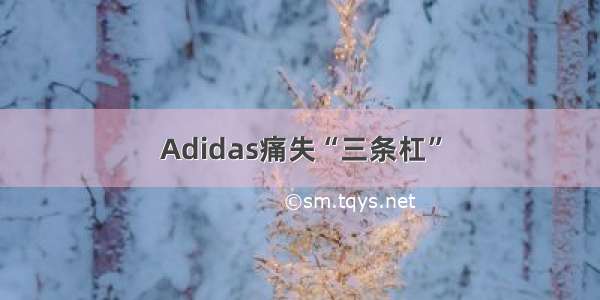 Adidas痛失“三条杠”