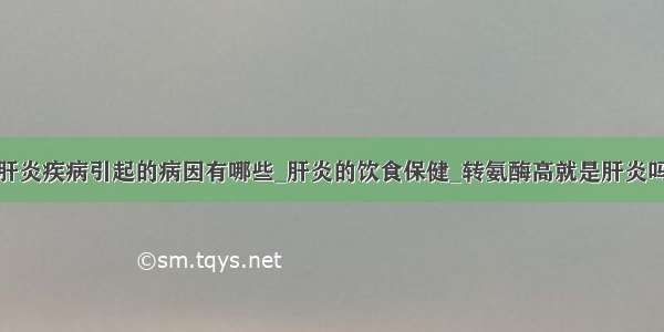 肝炎疾病引起的病因有哪些_肝炎的饮食保健_转氨酶高就是肝炎吗