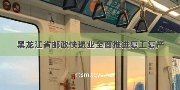 黑龙江省邮政快递业全面推进复工复产