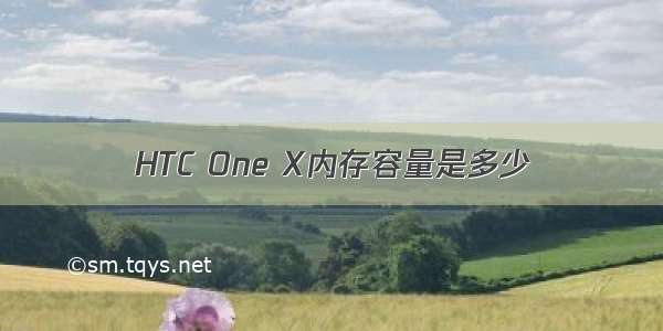 HTC One X内存容量是多少