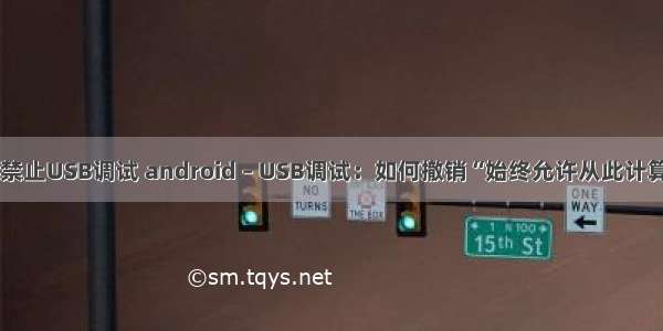 android禁止USB调试 android – USB调试：如何撤销“始终允许从此计算机”选项