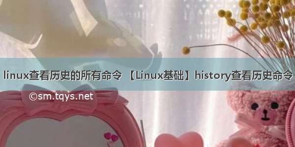 linux查看历史的所有命令 【Linux基础】history查看历史命令