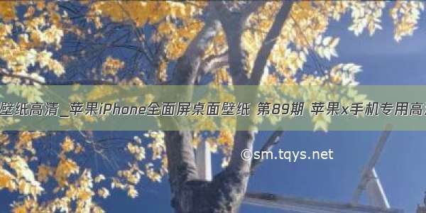 苹果原壁纸高清_苹果iPhone全面屏桌面壁纸 第89期 苹果x手机专用高清壁纸