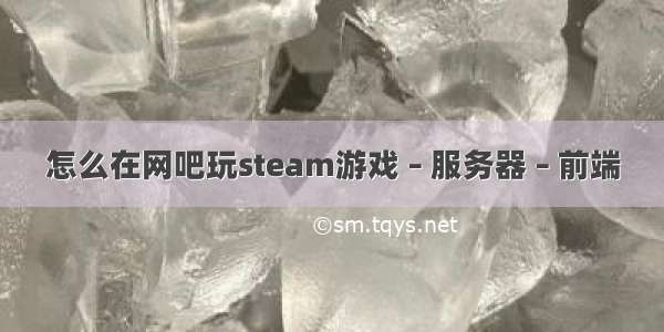 怎么在网吧玩steam游戏 – 服务器 – 前端