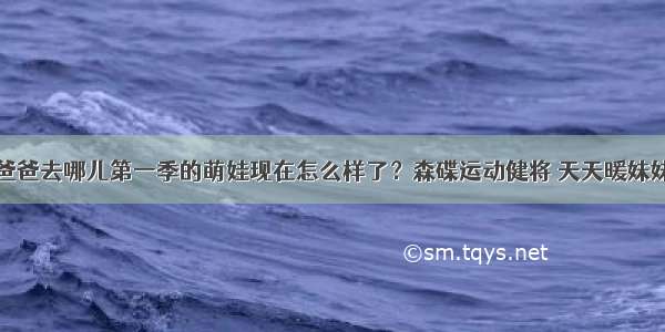 爸爸去哪儿第一季的萌娃现在怎么样了？森碟运动健将 天天暖妹妹