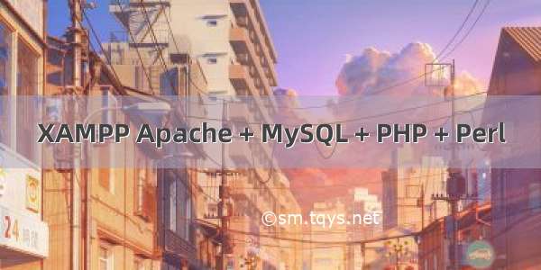 XAMPP Apache + MySQL + PHP + Perl