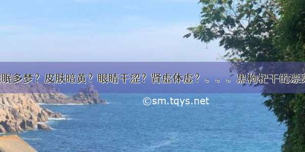 失眠多梦？皮肤暗黄？眼睛干涩？肾虚体虚？。。。黑枸杞干的漂亮！