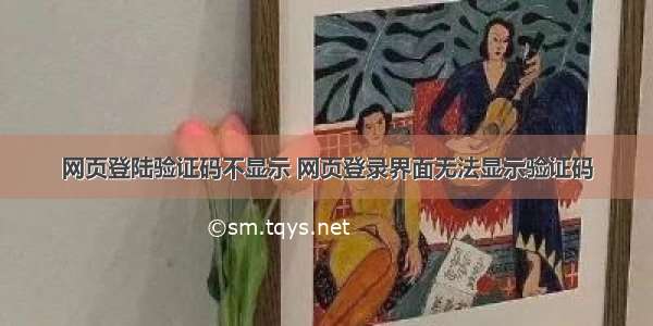 网页登陆验证码不显示 网页登录界面无法显示验证码