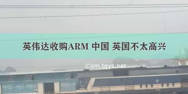 英伟达收购ARM 中国 英国不太高兴