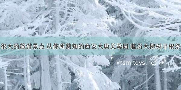 盘点规模很大的旅游景点 从你所熟知的西安大唐芙蓉园 临汾大槐树寻根祭祖园谈起