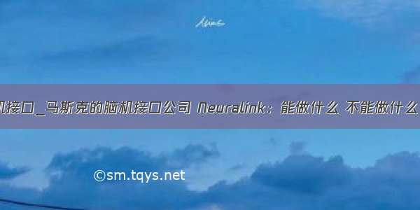 马斯克脑机接口_马斯克的脑机接口公司 Neuralink：能做什么 不能做什么？（上）...