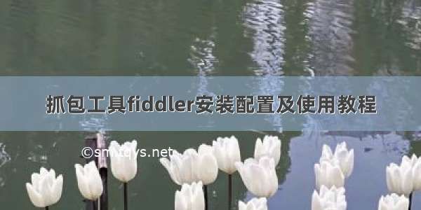 抓包工具fiddler安装配置及使用教程