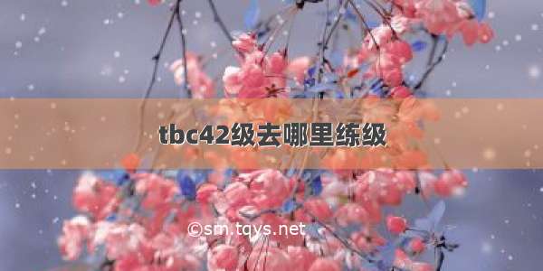 tbc42级去哪里练级