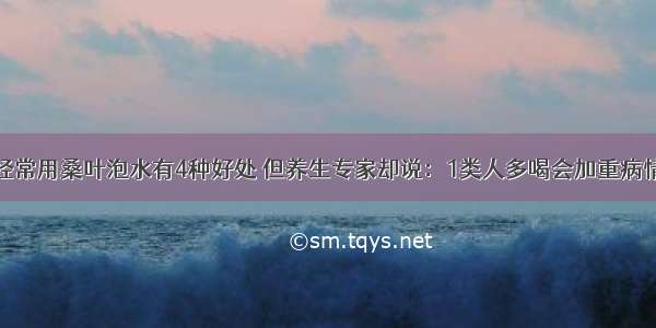 经常用桑叶泡水有4种好处 但养生专家却说：1类人多喝会加重病情