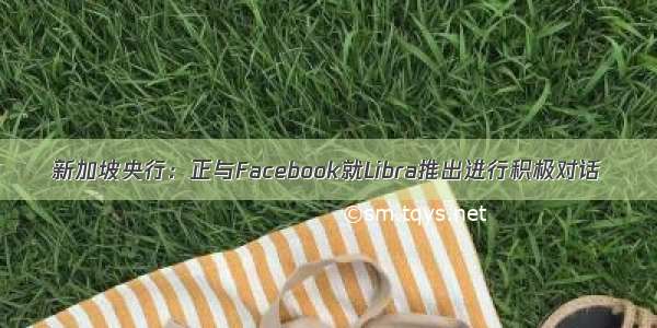 新加坡央行：正与Facebook就Libra推出进行积极对话