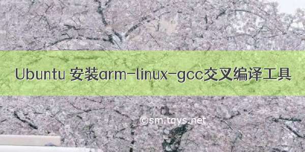 Ubuntu 安装arm-linux-gcc交叉编译工具