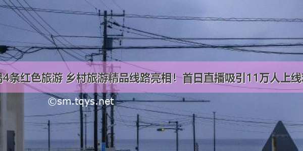 番禺4条红色旅游 乡村旅游精品线路亮相！首日直播吸引11万人上线观看