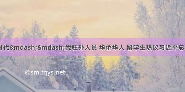 共同努力 奋进新时代&mdash;&mdash;我驻外人员 华侨华人 留学生热议习近平总书记在春节团拜会