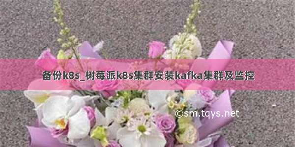 备份k8s_树莓派k8s集群安装kafka集群及监控