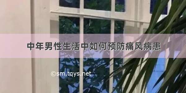 中年男性生活中如何预防痛风病患