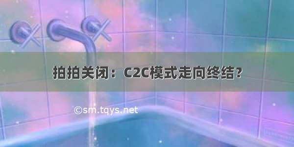 拍拍关闭：C2C模式走向终结？