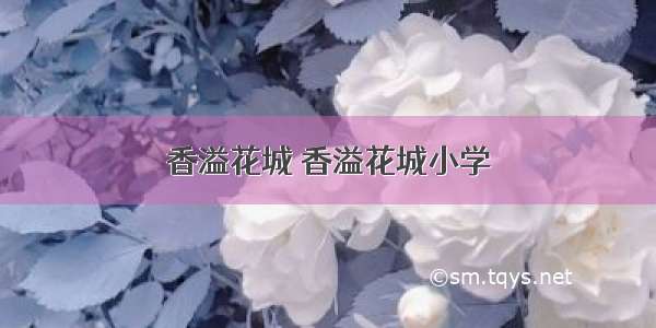 香溢花城 香溢花城小学