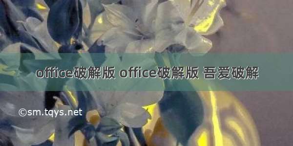 office破解版 office破解版 吾爱破解