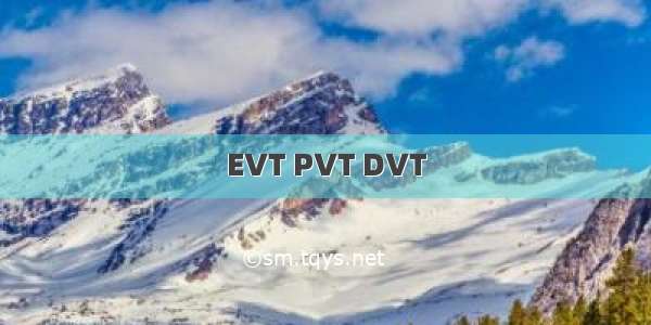 EVT PVT DVT