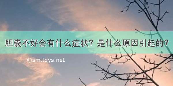 胆囊不好会有什么症状？是什么原因引起的？