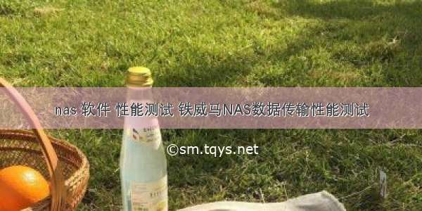 nas 软件 性能测试 铁威马NAS数据传输性能测试