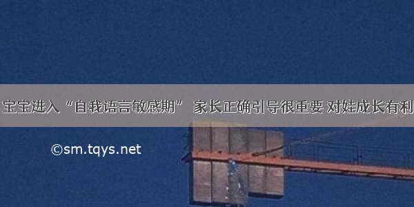 宝宝进入“自我语言敏感期” 家长正确引导很重要 对娃成长有利