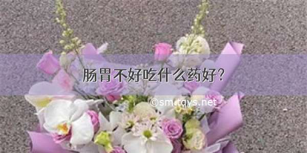 肠胃不好吃什么药好？