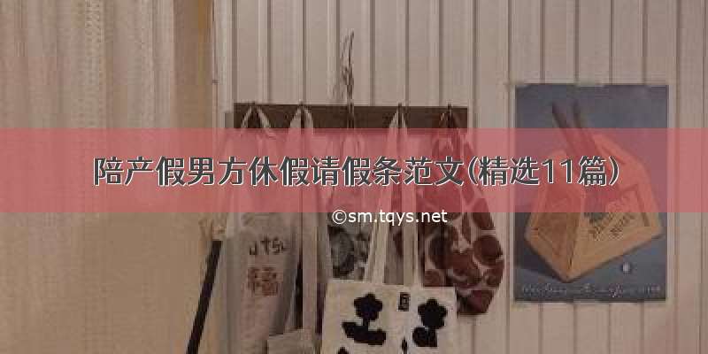 陪产假男方休假请假条范文(精选11篇)