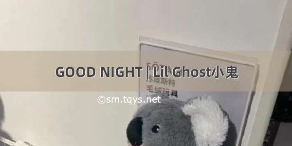 GOOD NIGHT | Lil Ghost小鬼