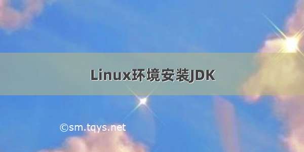 Linux环境安装JDK