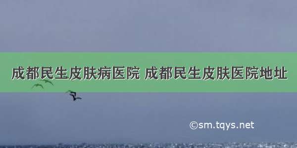 成都民生皮肤病医院 成都民生皮肤医院地址