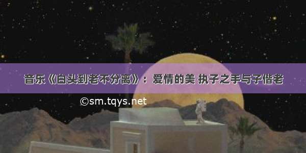 音乐《白头到老不分离》：爱情的美 执子之手与子偕老