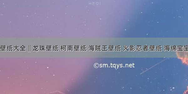 动漫壁纸大全 || 龙珠壁纸 柯南壁纸 海贼王壁纸 火影忍者壁纸 海绵宝宝壁纸