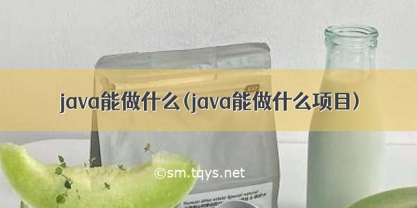 java能做什么(java能做什么项目)