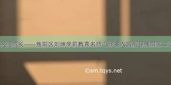 精准帮扶 共促成长——旌阳区刘坤学前教育名师工作室入园指导旌阳区二幼纪实活动