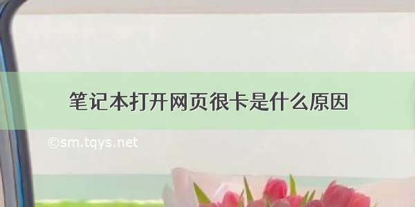 笔记本打开网页很卡是什么原因