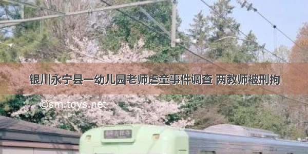 银川永宁县一幼儿园老师虐童事件调查 两教师被刑拘