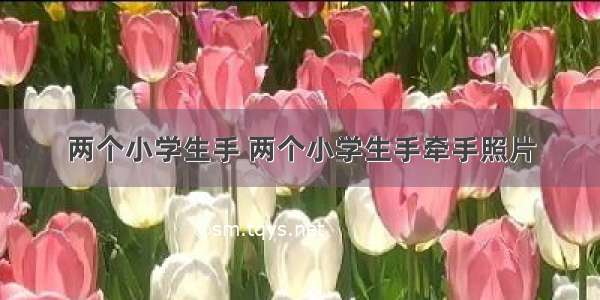 两个小学生手 两个小学生手牵手照片