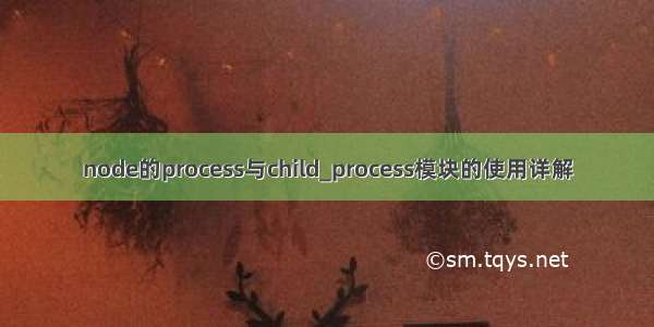 node的process与child_process模块的使用详解