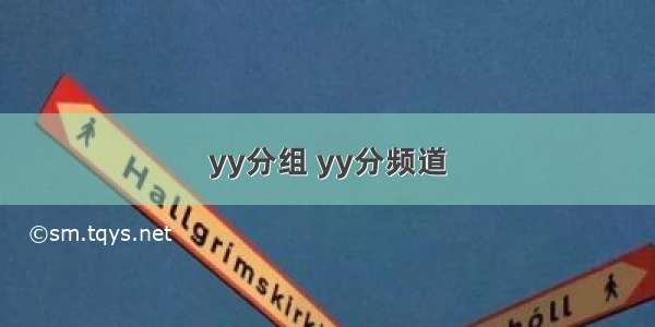 yy分组 yy分频道