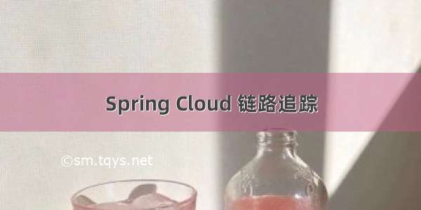 Spring Cloud 链路追踪