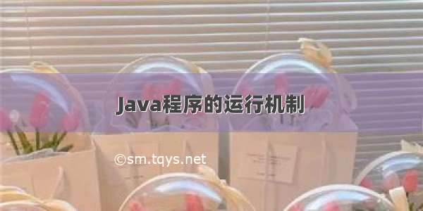 Java程序的运行机制