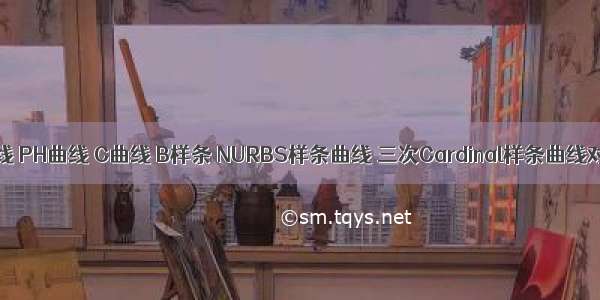 贝塞尔曲线 PH曲线 C曲线 B样条 NURBS样条曲线 三次Cardinal样条曲线对比 也涉